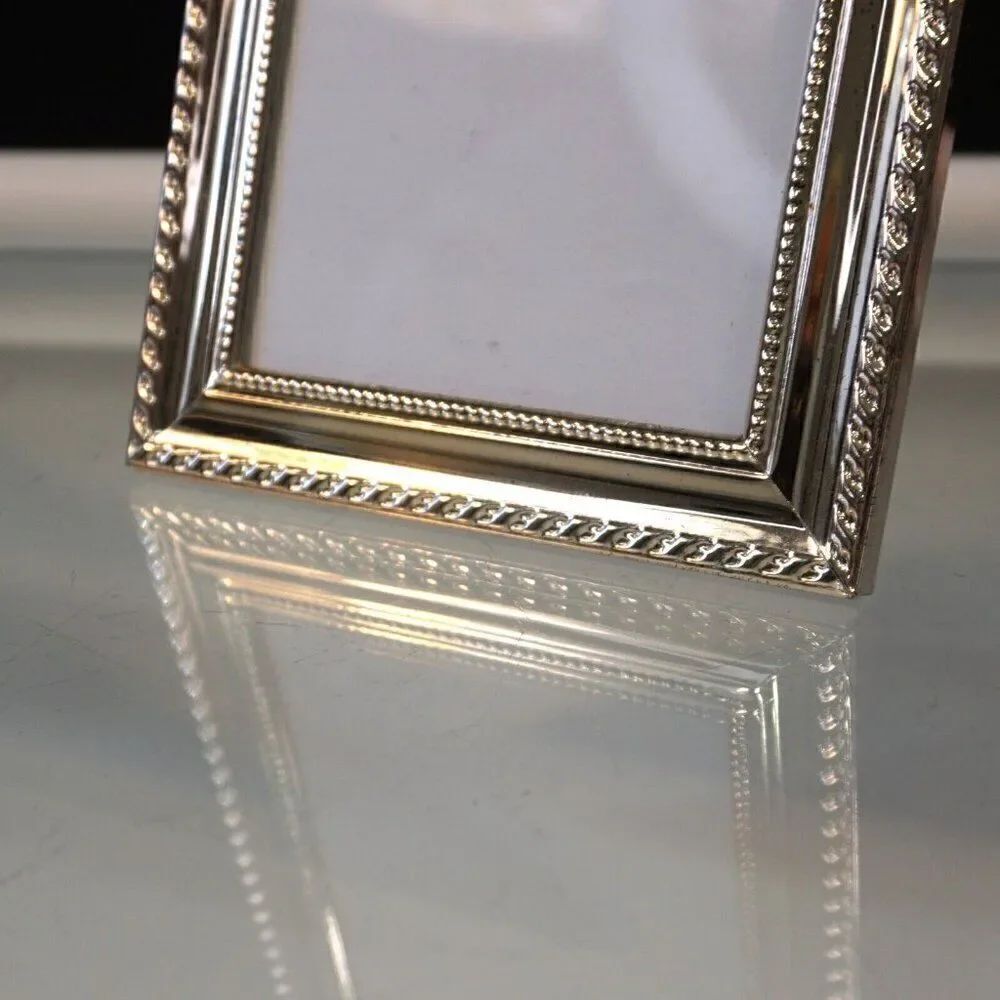 Ornate Silver Color Picture Frame - Picture 3 of 7